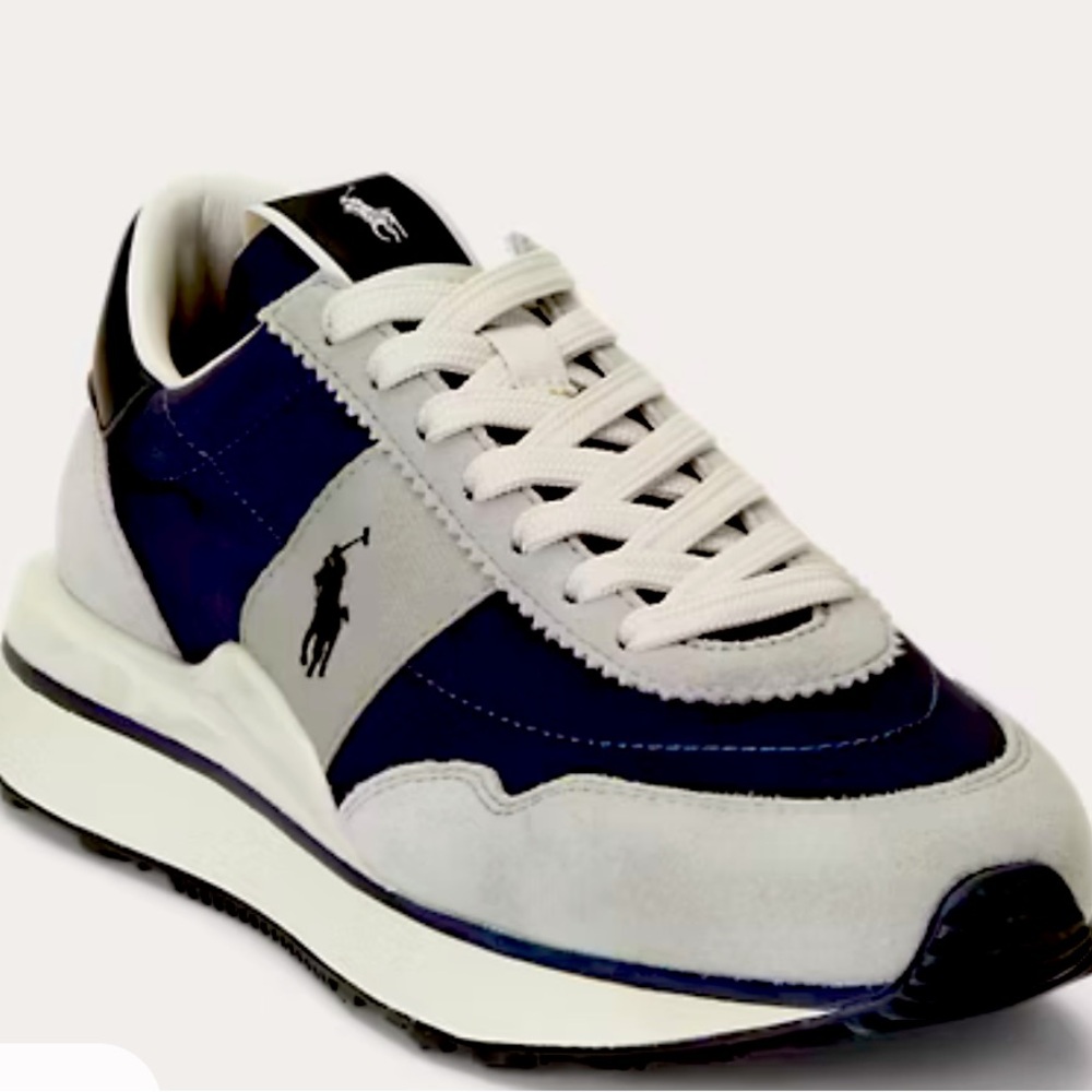 Train 89 Leather & Canvas Sneaker
Polo Ralph Lauren, worn one time only.